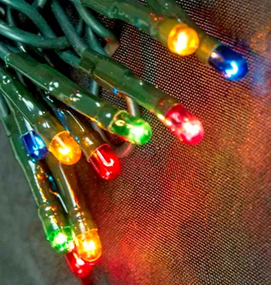 SPARKLE BRITES Rice 80-Lights Set MULTI Christmas 8-Function Control SB-80-MU • $25.95