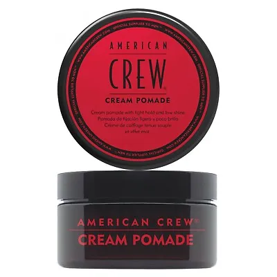 £11.99 • Buy American Crew CREAM POMADE For A Natural Low Shine Hold 85g