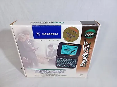 Vintage Motorola PageWriter 2000x R25 Smart Pager Airtouch Untested  • $209