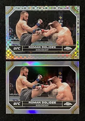 Roman Dolidze Silver / X-Factor 🔥 2024 Topps Chrome UFC #167 • $0.98