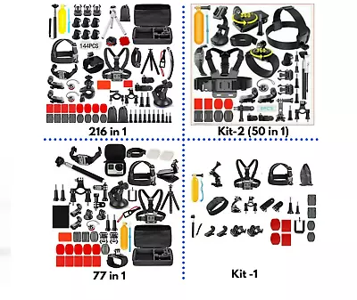 Accessories Kit For Gopro Hero 9 8 7 6 Session Black Tripod For Action Camera  • $39.99