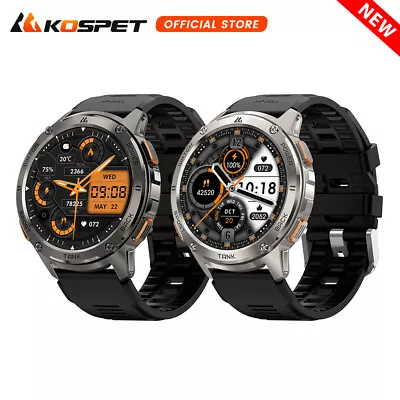 KOSPET TANK T3 Smart Watch For Men Women Smart Watches 5ATM Waterproof Watch • $134.99