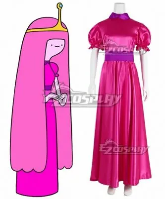 $59.80 • Buy Adventure Time Princess Bubblegum Cosplay Costume@