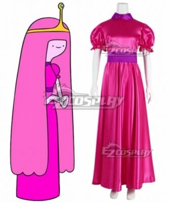 $68 • Buy Adventure Time Princess Bubblegum Cosplay Costume@