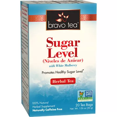 Bravo Herbal Tea Sugar Level 20 Tea Bags Maintain Healthy Blood Non-GMO • $7