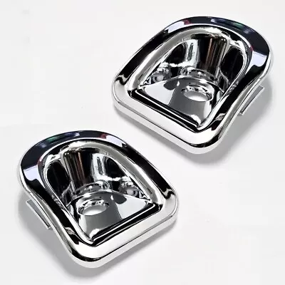 UPR 05-14 Shelby GT GT500 Chrome Door Panel Lock Bezel Set LH & RH • $17.49