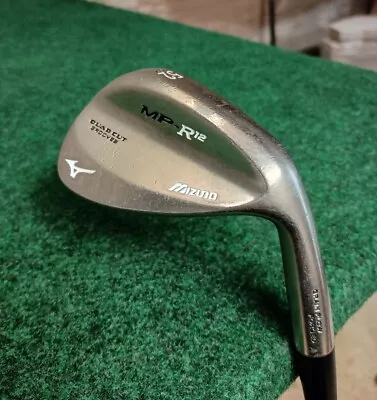 Mizuno MP R12 Quad Cut Grooves 52° Gap Wedge 35.5  Long SPINNER Wedge Steel RH • $39.99