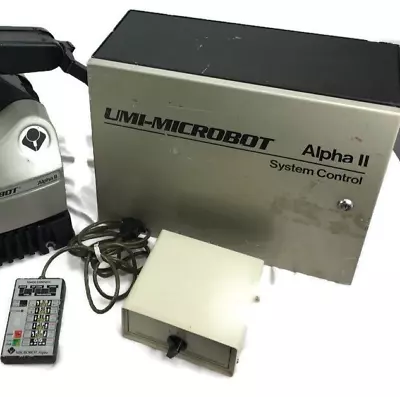 Umi-Microbot Alpha II Teach System Control 3Pc Lot UNTESTED ***NO ARM*** • $300