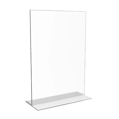 £11.12 • Buy Acrylic Menu Holder Perspex Poster Leaflet Sign Display Stands A6 DL A5 A4 A3