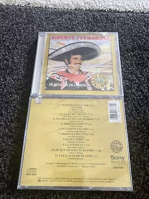 Vicente Fernández Mexicano En La Mexico CD Sony Music 1994 Brand New & Sealed! • $9.99