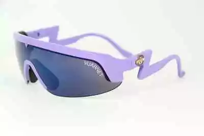 Vuarnet Purple Sport Cycling Biking Ski Goggles Sunglasses Gray Flash Blue Lens • $47.20