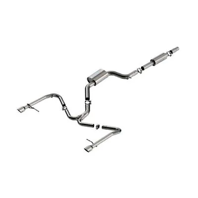 Borla 140850SB Cat-Back Exhaust System S-Type For 2019-2021 VW Jetta GLI NEW • $1158.99