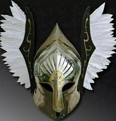 Medieval Viking Helmet Knight Replica Viking Vandal Helmet Halloween Gift Item • $168