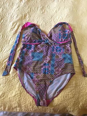 £0.99 • Buy Matalan Halterneck Swimsuit - Size 18 
