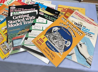 Model Railroad Wiringplanning And Layout Books Lot Of 19 Books As Shown • $90