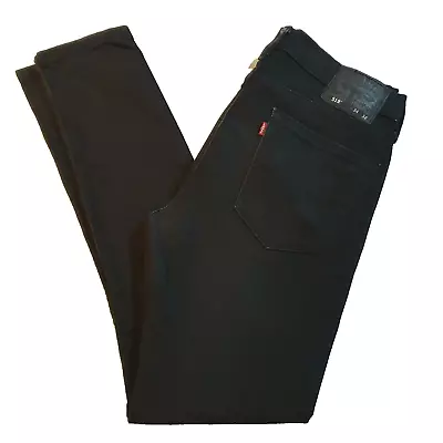 LEVI’S 519 SKINNY FIT Jeans - W34 L32 - Black - Great Condition - Men’s • £26.99