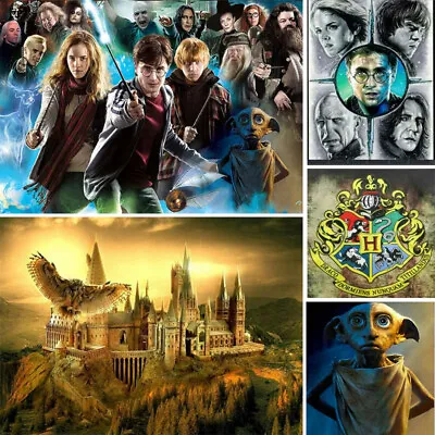 £12.59 • Buy Hogwarts Harry Potter 5D Diamond Painting Full Drill Embroidery Cross Stitch Kit