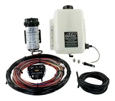 $476.84 • Buy AEM V3 Water Methanol Injection Kit 1.15 Gallon Tank W/ Fluid MAP Sensor 30-3300