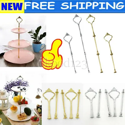 £1.91 • Buy 2/3Tier Cake Plate Stand Cupcake Fittings Kit Parts Wedding Party Use Accessory