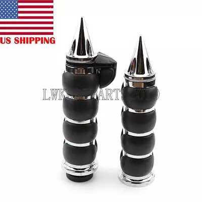 Motorcycle 1  Handlebar Hand Grips For Suzuki Marauder 800 1600 VZ Intruder 1500 • $34.36