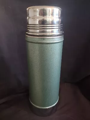 Vintage ALADDIN STANLEY Wide Mouth Vacuum Bottle Thermos Model A-1357 1 Quart • $21.99