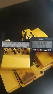 $185 • Buy Vintage Butterscotch Bakelite Dominoes 570gr