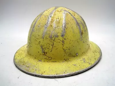Vintage B.F. McDonald Aluminum Hard Hat Mine Safety • $119.95