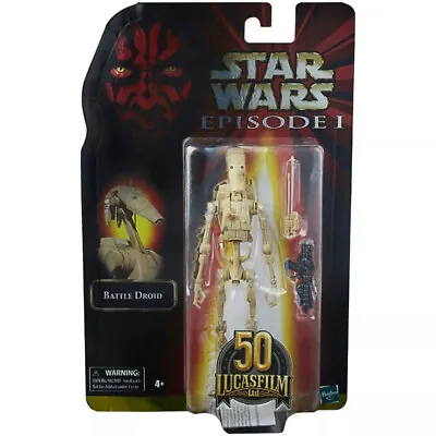 $37.95 • Buy Star Wars Black Series 50th Anniversary Battle Droid Figure