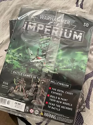 £5.50 • Buy Imperium Magazine Issue 50 Necron Royal Court New And Sealed