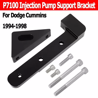 For Dodge Cummins 12V P7100 Injection Pump Support Bracket 1994-1998 Billet Alu • $98.99