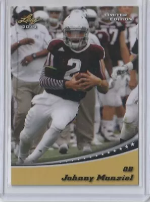 2014 Leaf Draft Limited Edition Gold #1 Johnny Manziel Texas A&M Aggies • $0.50