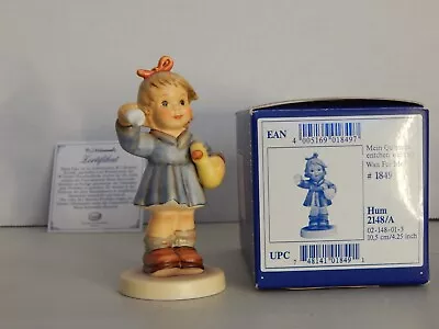 Vintage M.J. Hummel Club Exclusive Edition WAIT FOR ME Figurine In Box W/Papers • $25