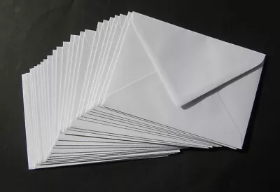 ENVELOPES WHITE C6 SMOOTH 100gsm - Pack Of 25 • $8.95