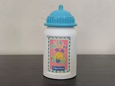 Fisher Price Little Mommy Baby Bottle Blue Lid 2002 Mattel Butterfly Replacement • $10