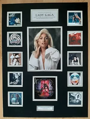 Lady Gaga - Unique Signed / Autograph Display - Choice Of Main Photo- Coa • £225