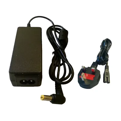 19V 1.58A Laptop Charger For Packard Bell Model KAV60 + LEAD POWER CORD UKDC • £111.98