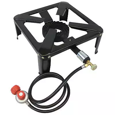 Outdoor Single Propane Burner Turkey Fryer  0-20 PSI  100000 BTU Cooker • $40.26