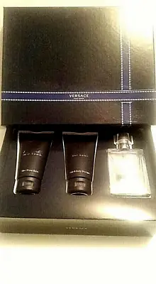 Versace Pour Homme By Versace For Men - 3 Pc Gift Set 1.7oz EDT Spray 1.7oz NIB • $59.95