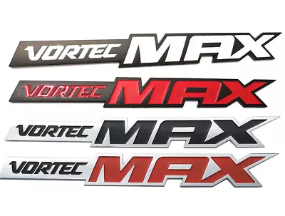 2 Pcs Vortec Max Logo Emblem 3D Nameplate Door Fender Badge Trunk Plate  • $16.79