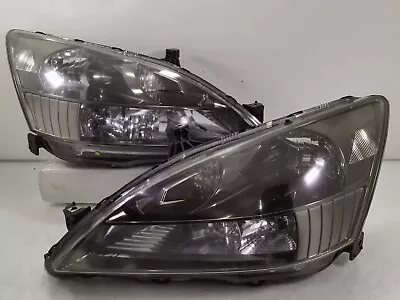 2003-07 Accord Saber Inspire UC1 LX CM5 HONDA HID JDM GUN METAL Headlights Lamp • $399.99