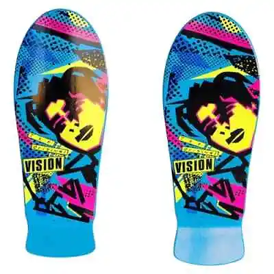 VISION - DOUBLE TAKE MG SKATEBOARD DECK-Mark Gonz-REISSUE-10 -BLUE-DOUBLE SIDED • $84.99