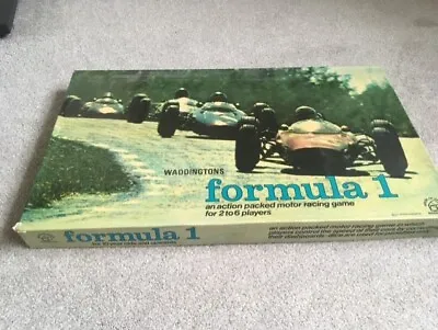£28 • Buy Waddingtons Formula 1 Board Game 1970s 100% Complete Exc. Condition