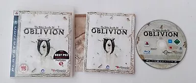 The Elder Scrolls Iv Oblivion Ps3 Playstation Game Boxed Complete With Map • £4.95