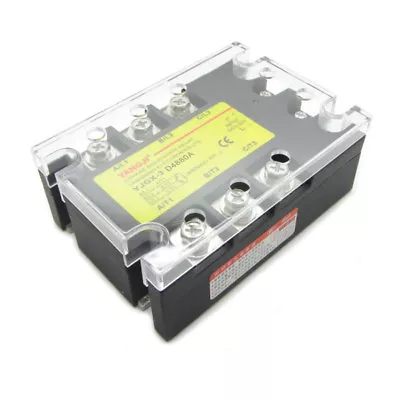 80A 3 Phase SSR Solid State Relay DC Control AC In DC3-32V Out AC24-480V D4880A • $44.20