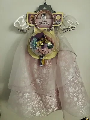 $75 • Buy Disney Store Rapunzel/Tangled Wedding Dress +Accessory Set For Kids NWT (Size 3)