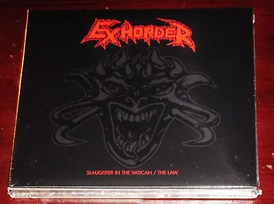 Exhorder: Slaughter In The Vatican + The Law 2 CD Set 2022 UK Digipak NEW • $19.95