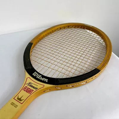 Vintage Wilson  Jack Kramer Flight  Tennis Racquet. Antique / Display • $30