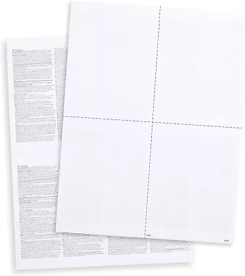 (1 Pack - 100 Sheets) Tops W-2 4-Up Employee Tax Forms • $14.99