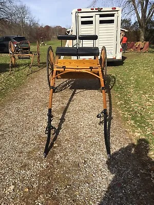 $2100 • Buy Meadowbrook Draft Horse Easy Entry Cart   Buggy   Carriage