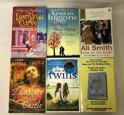 6 Women's Fiction Books I Capture The Castle How To Be Both The Twins Tenko Club • £9.99